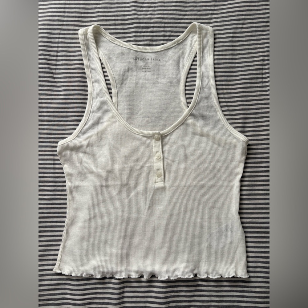 Women's White Tank Top